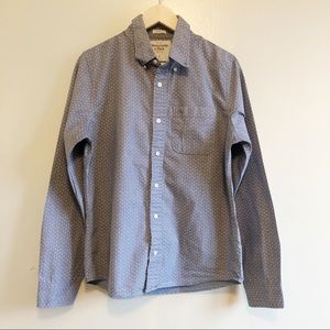 Abercrombie & Fitch diamond print buttoned shirt